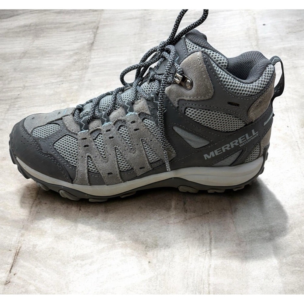 J135228 WOMENS MERRELL BOOT ACCENTOR 3 MID WP 9.5W HIKING OUTDOORS WATERPROOF